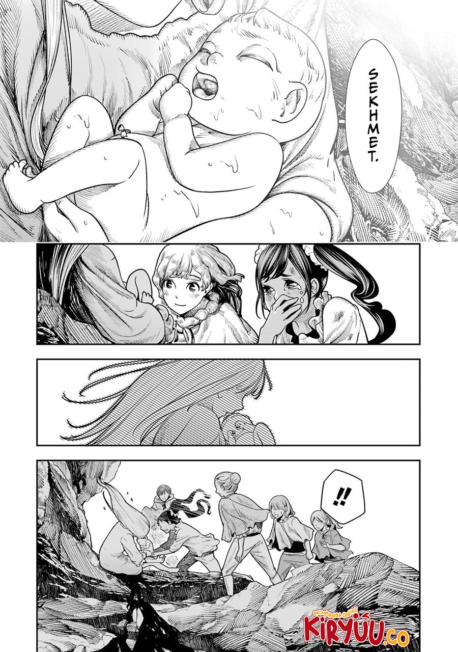Halaman 32 dari Blood-crawling Princess of a ruined Country Chapter 7