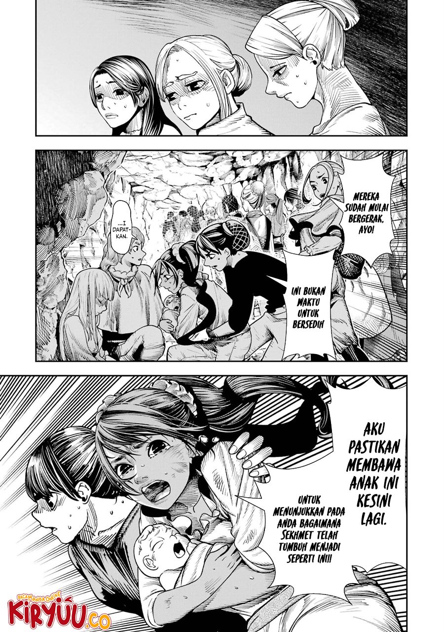 Halaman 34 dari Blood-crawling Princess of a ruined Country Chapter 7