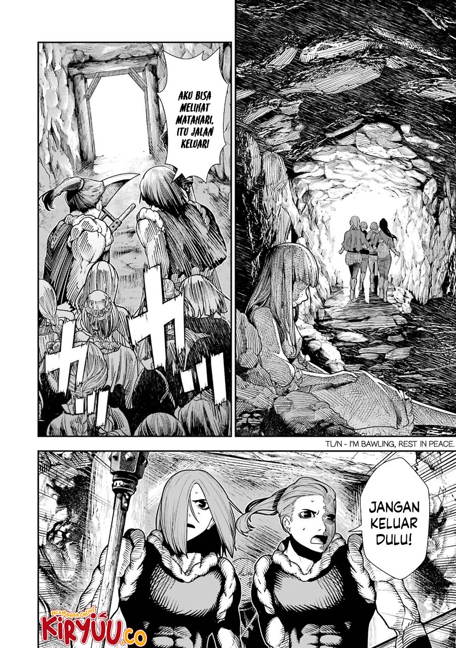 Halaman 35 dari Blood-crawling Princess of a ruined Country Chapter 7