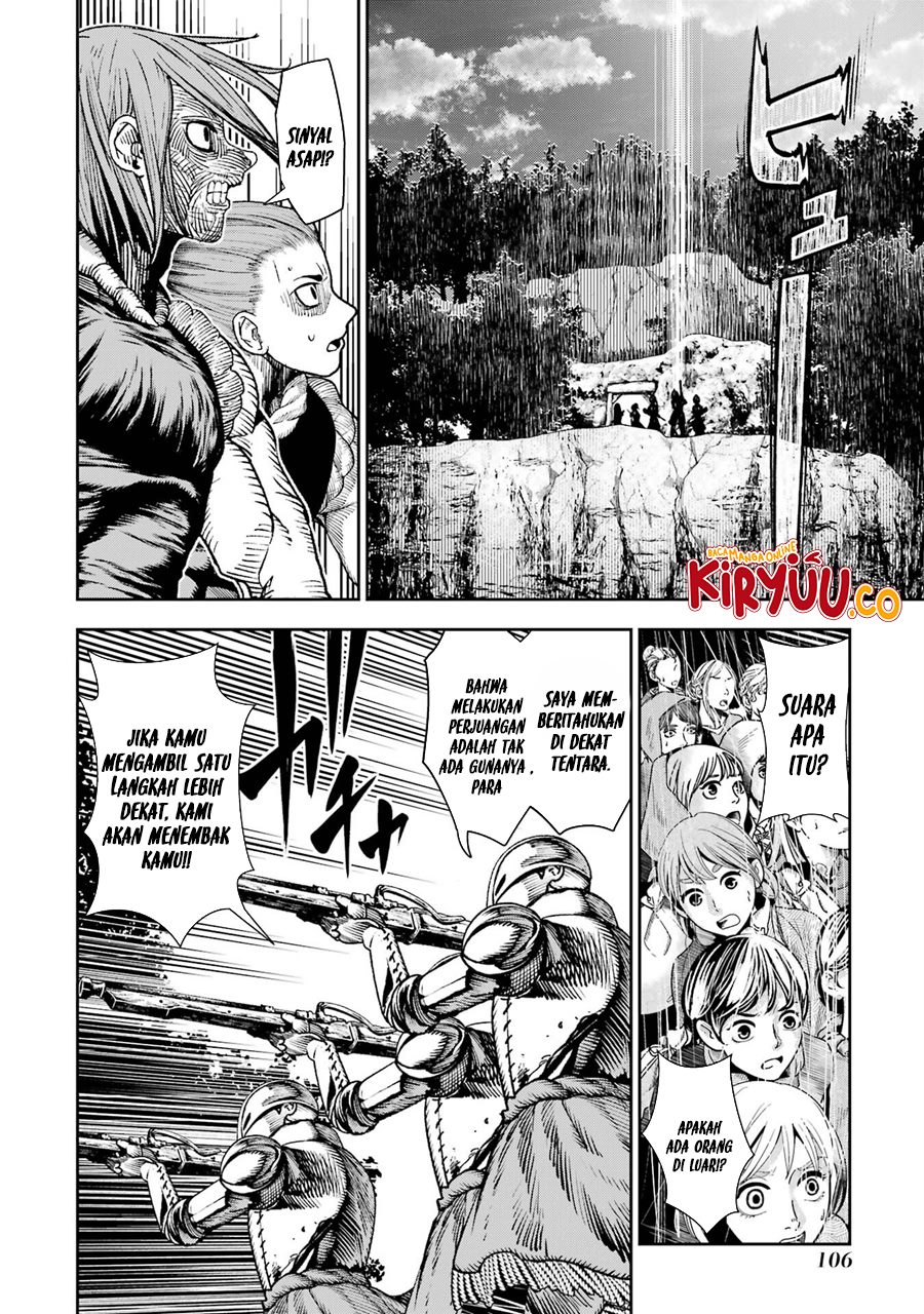 Halaman 37 dari Blood-crawling Princess of a ruined Country Chapter 7