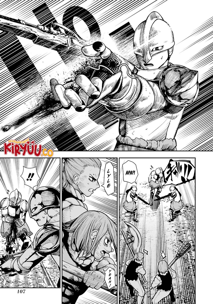 Halaman 38 dari Blood-crawling Princess of a ruined Country Chapter 7