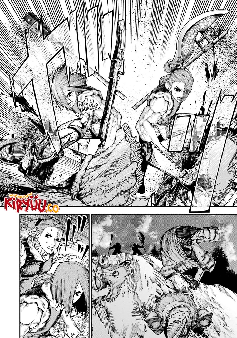 Halaman 39 dari Blood-crawling Princess of a ruined Country Chapter 7