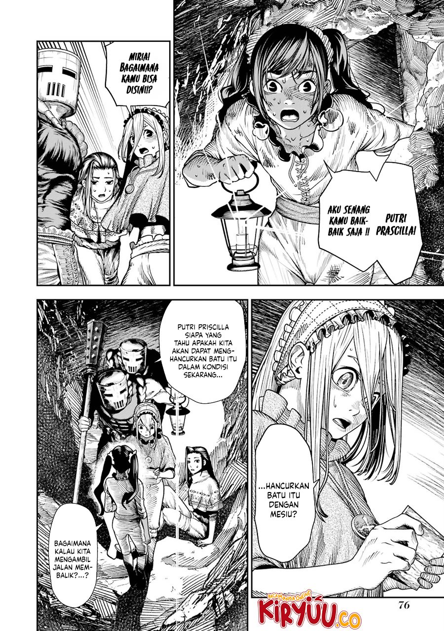 Halaman 8 dari Blood-crawling Princess of a ruined Country Chapter 7