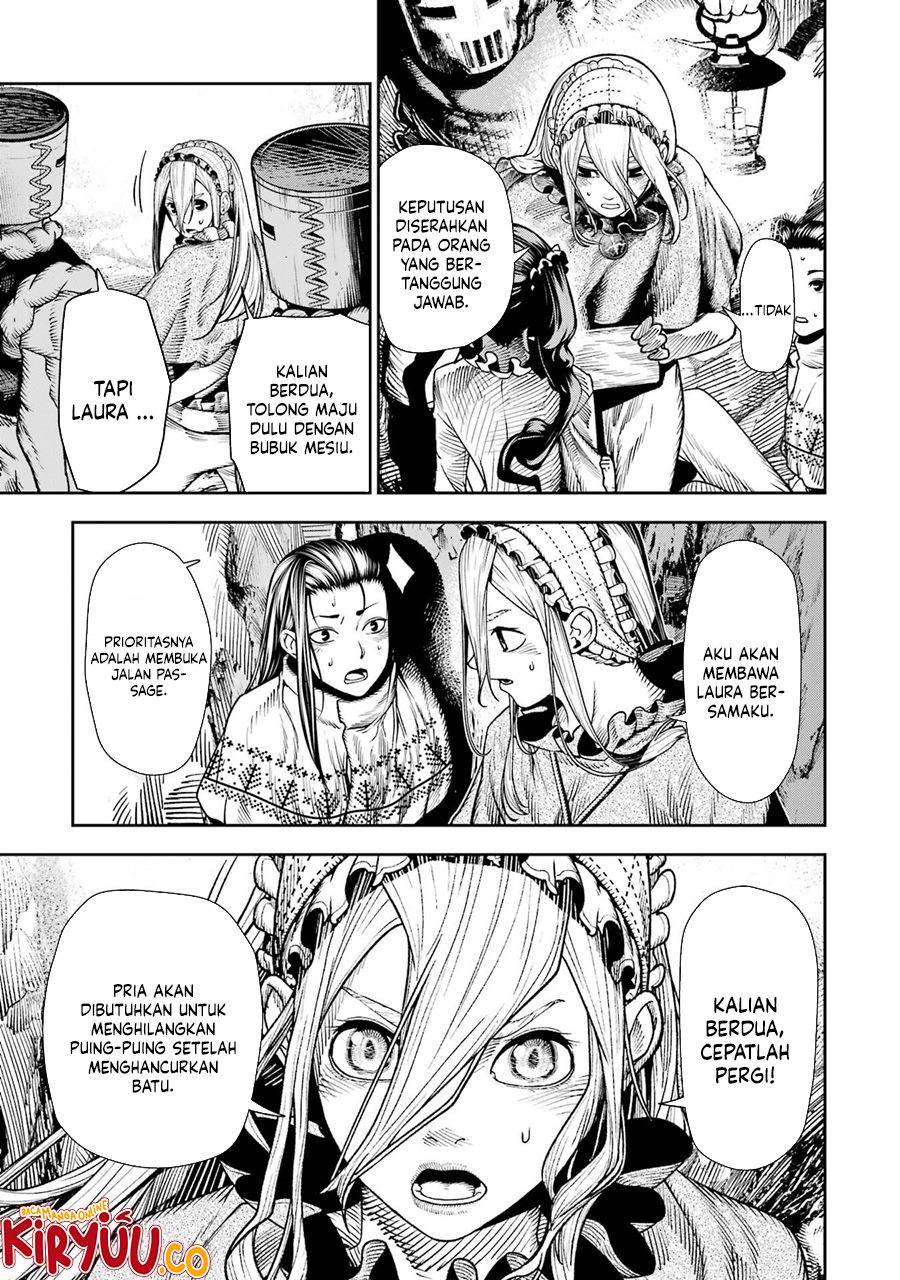 Halaman 9 dari Blood-crawling Princess of a ruined Country Chapter 7