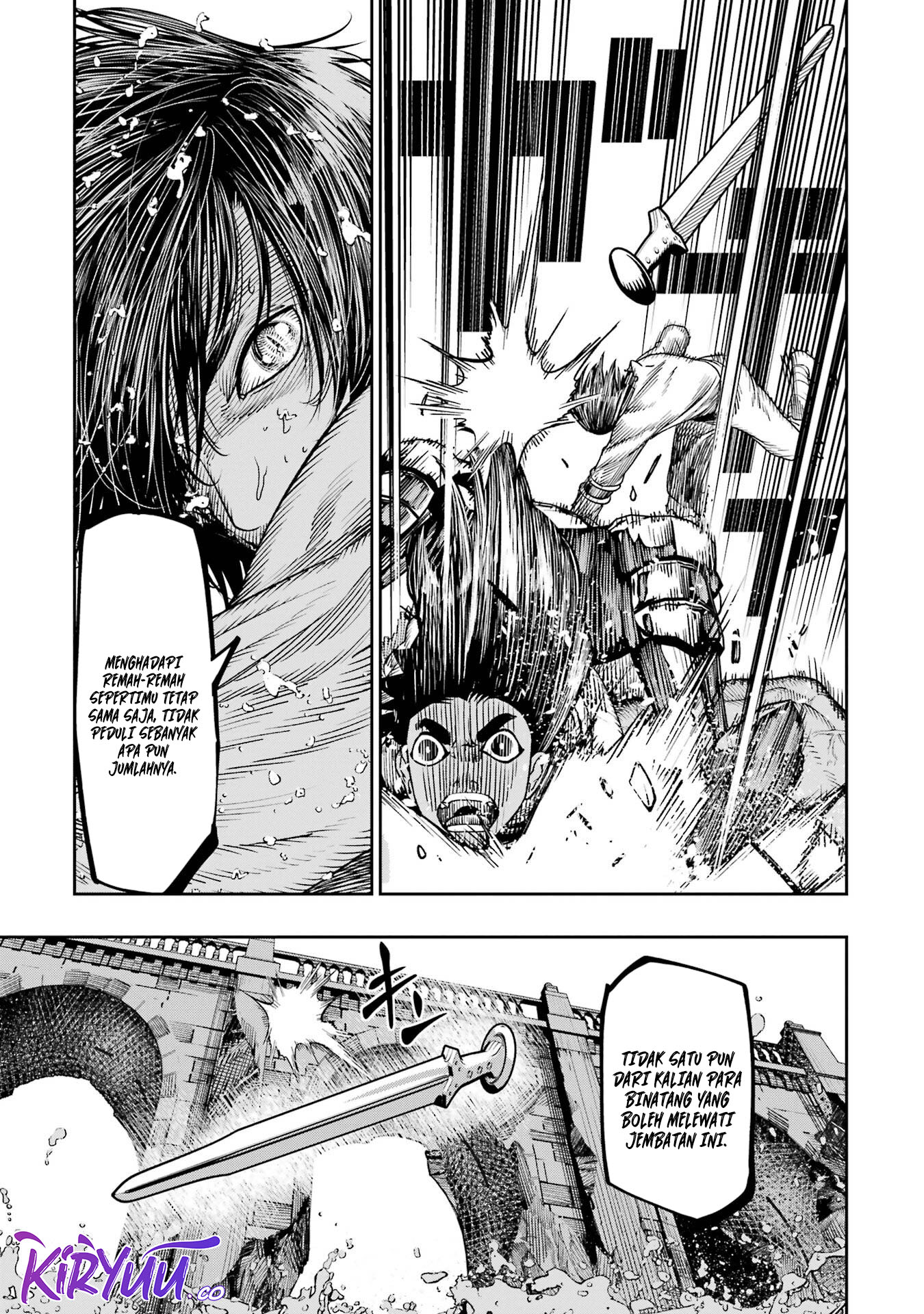 Halaman 14 dari Blood-crawling Princess of a ruined Country Chapter 9