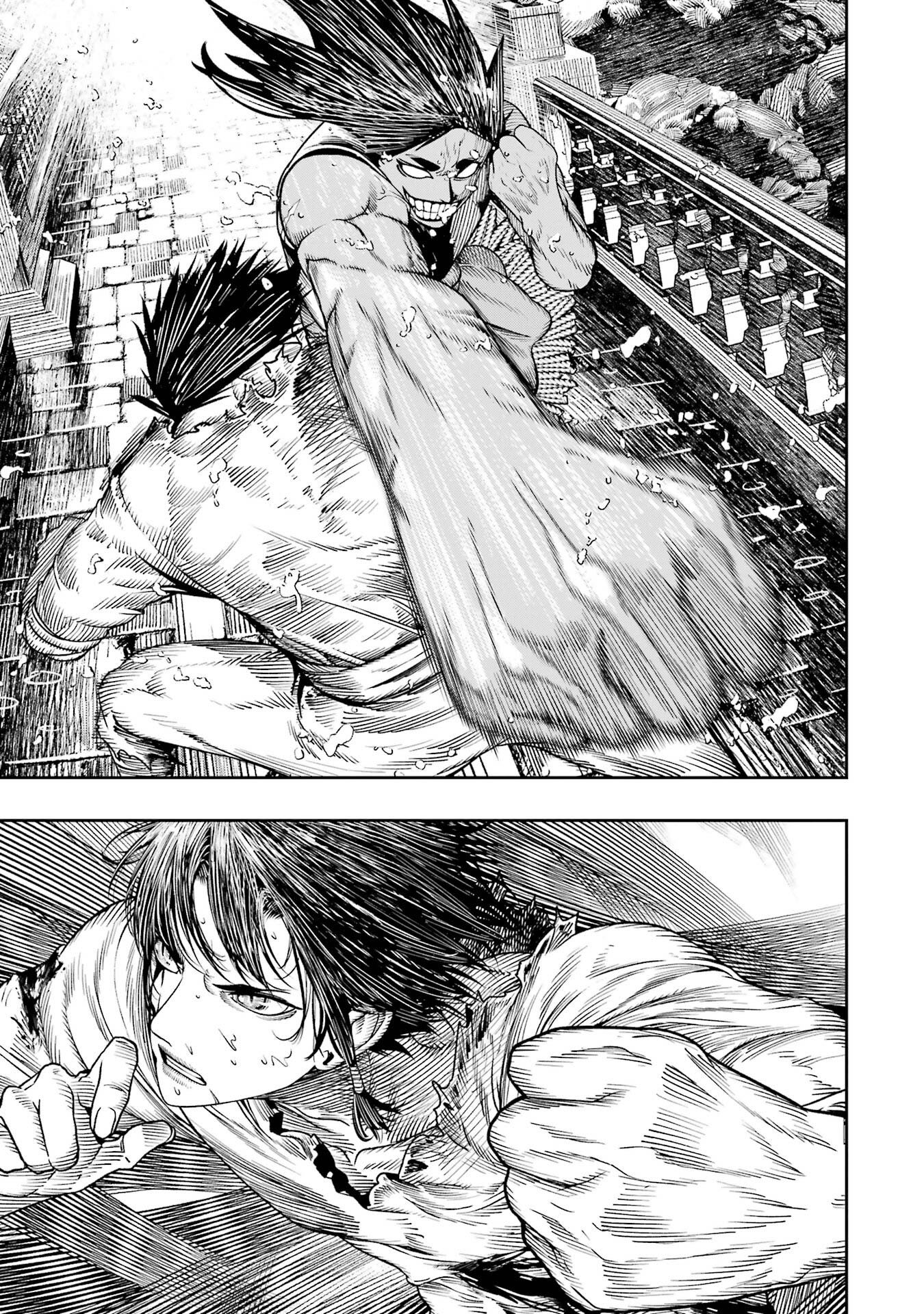 Halaman 16 dari Blood-crawling Princess of a ruined Country Chapter 9