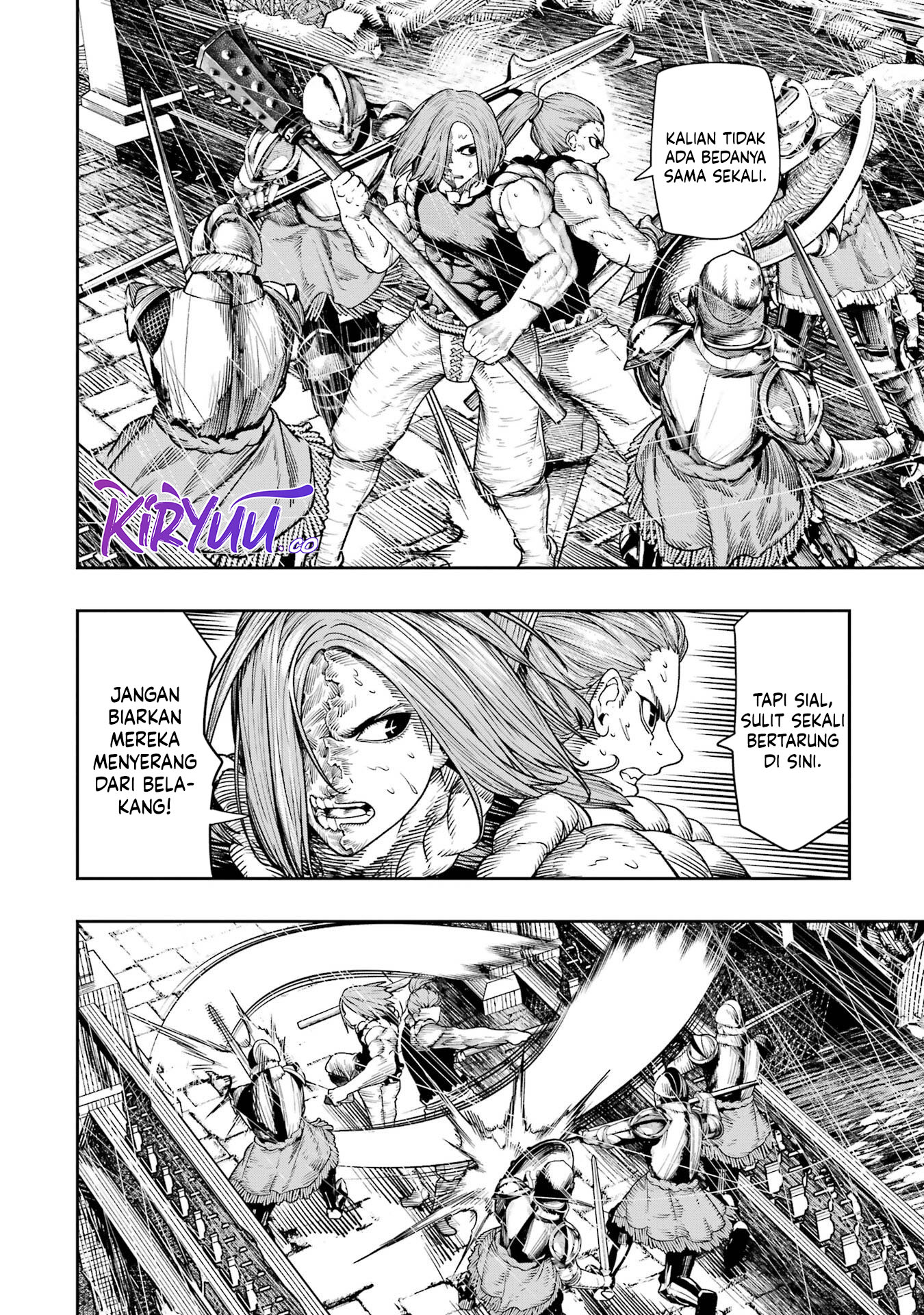 Halaman 19 dari Blood-crawling Princess of a ruined Country Chapter 9