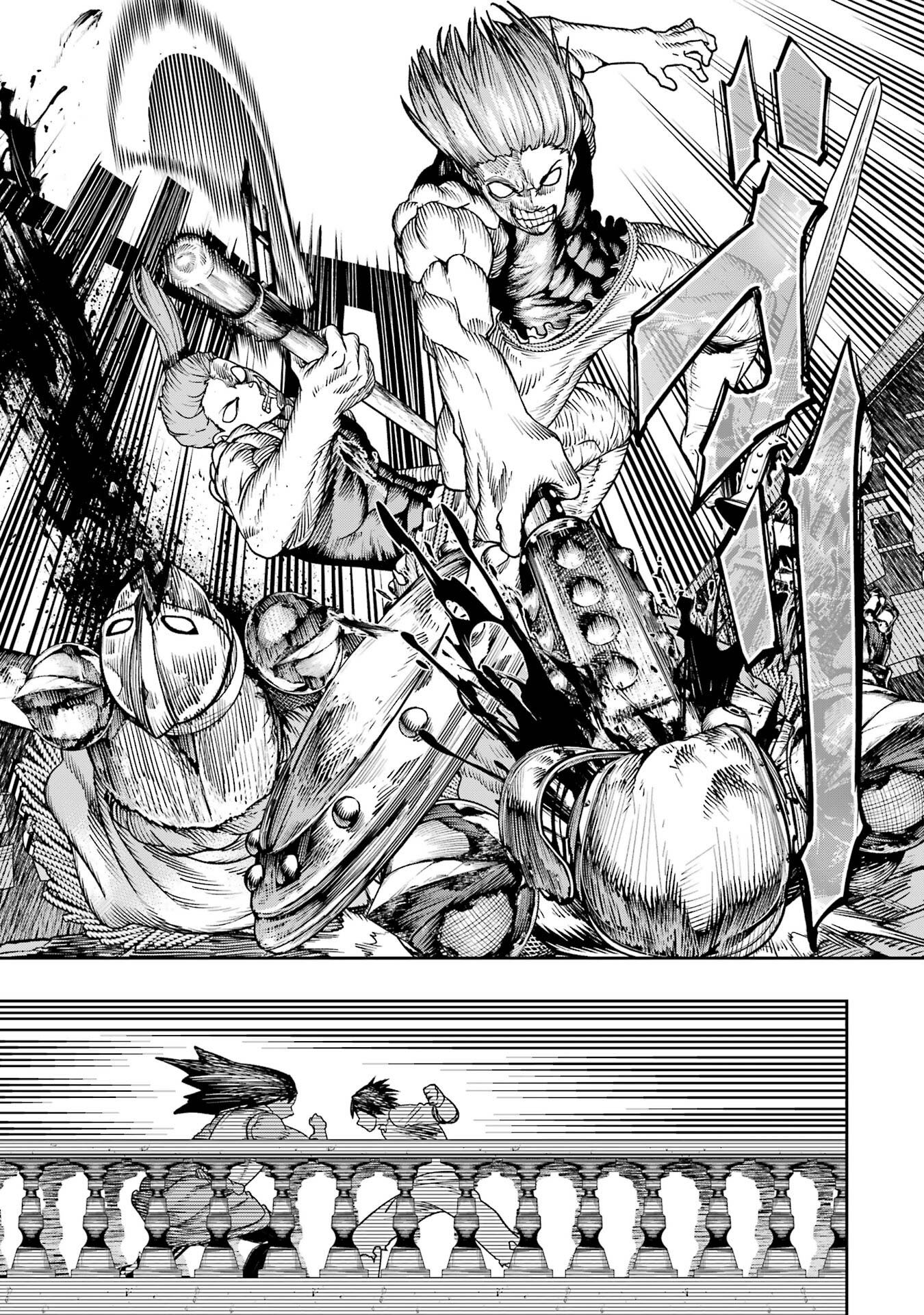 Halaman 22 dari Blood-crawling Princess of a ruined Country Chapter 9