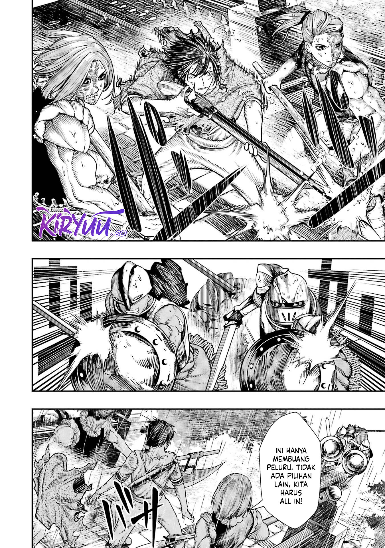 Halaman 3 dari Blood-crawling Princess of a ruined Country Chapter 9
