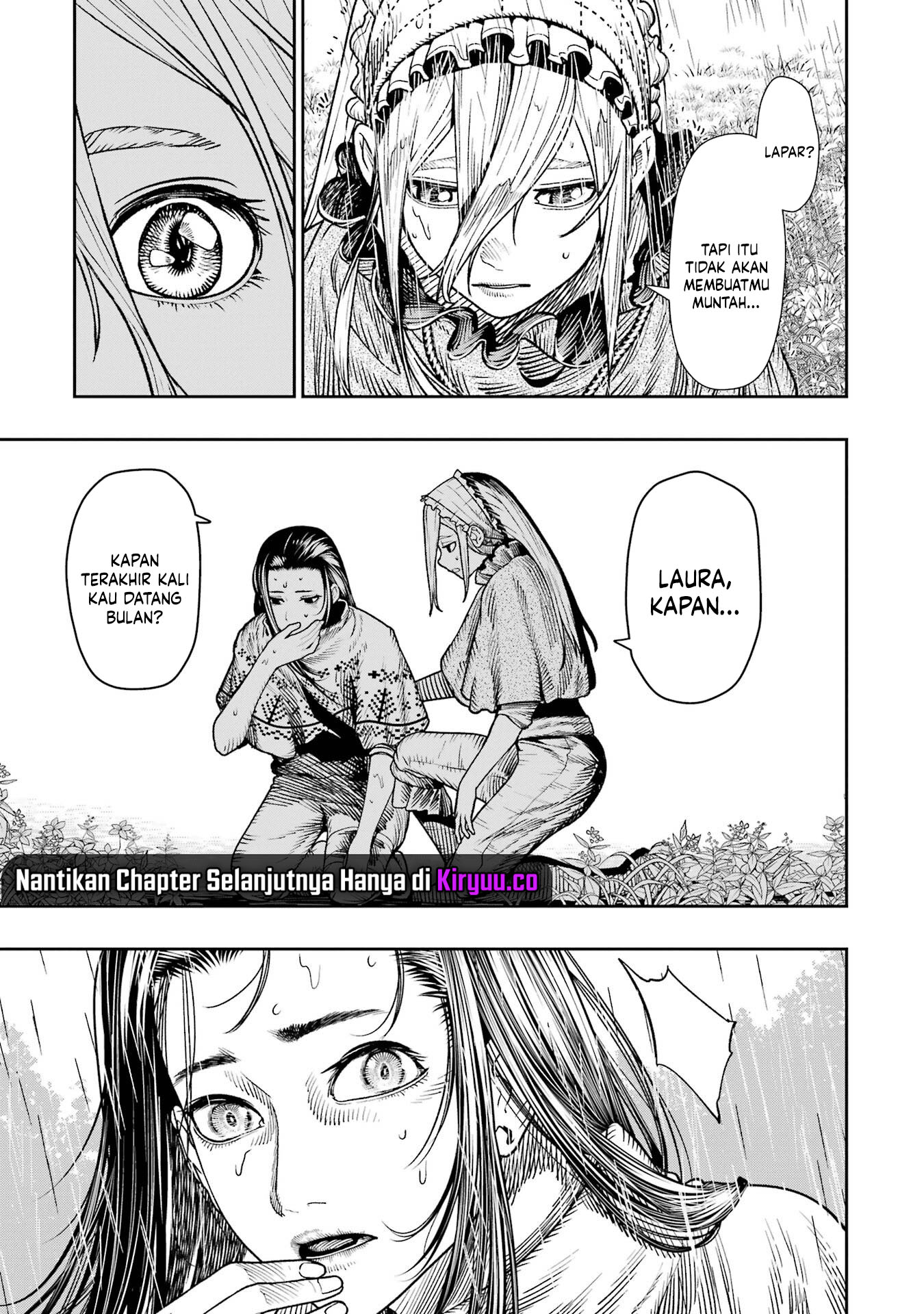 Halaman 30 dari Blood-crawling Princess of a ruined Country Chapter 9