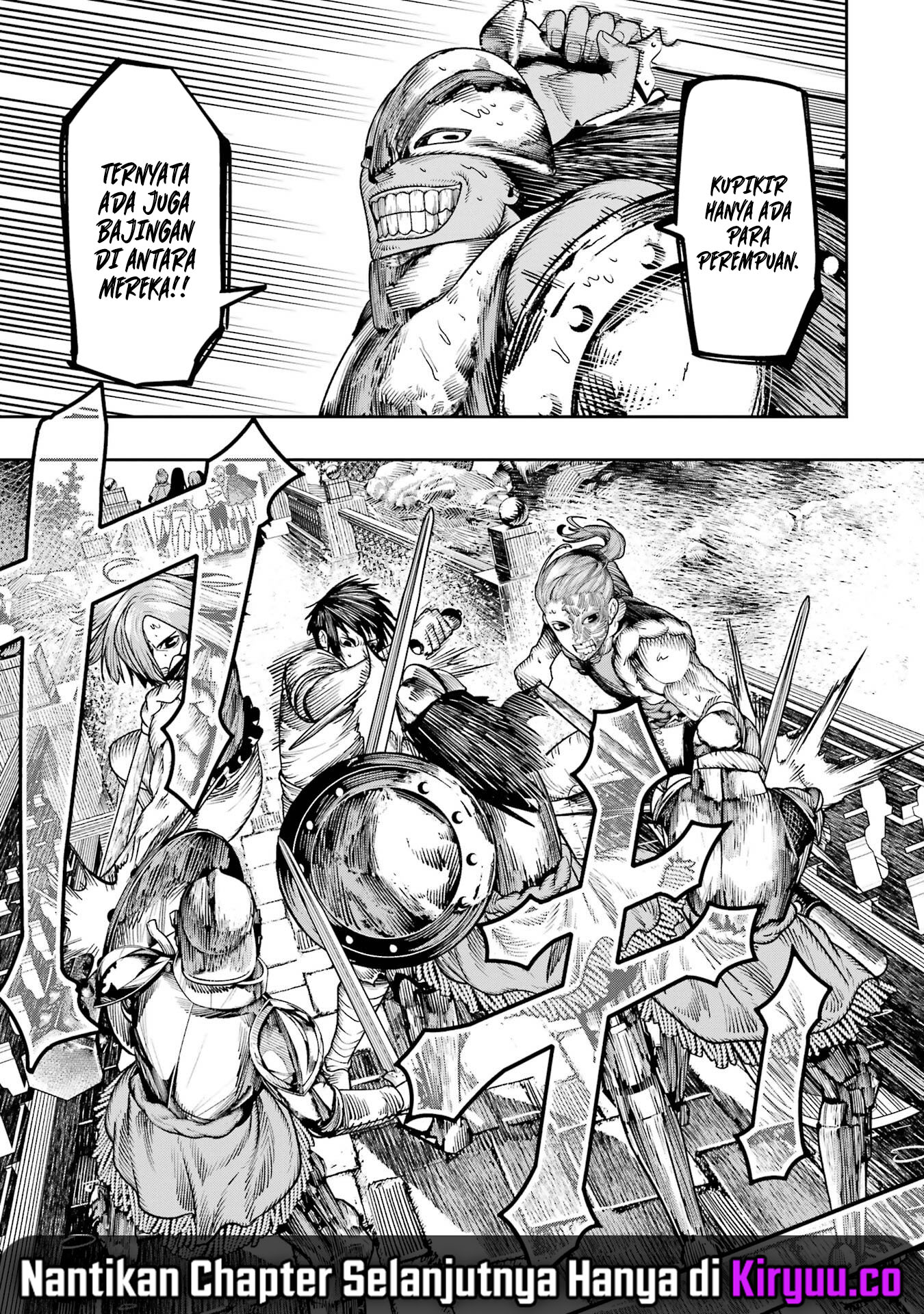 Halaman 4 dari Blood-crawling Princess of a ruined Country Chapter 9