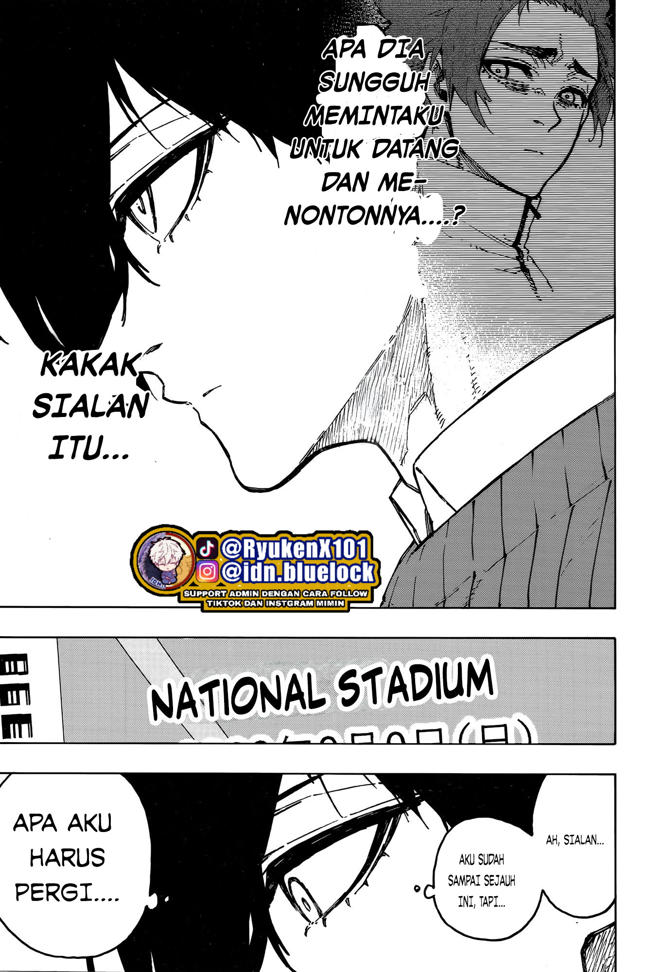 Halaman 12 dari Blue Lock Special Rin Chapter 0