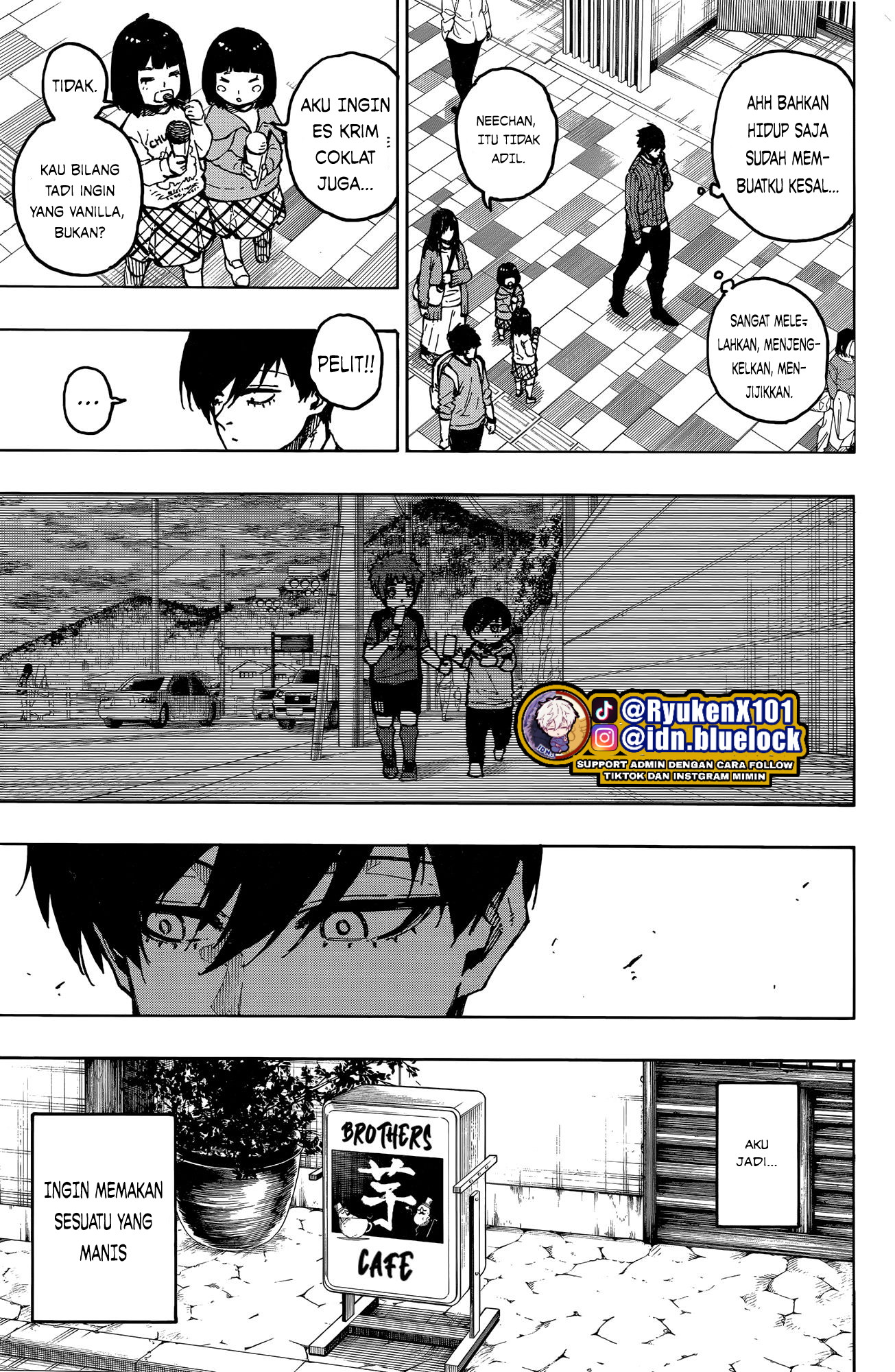 Halaman 19 dari Blue Lock Special Rin Chapter 0