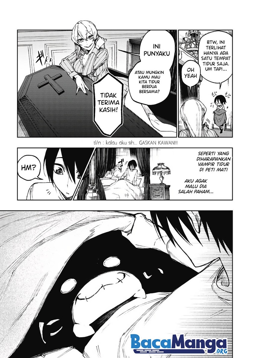 Halaman 13 dari Boku no Nakama wa Isekai Saikyou Undead Chapter 4