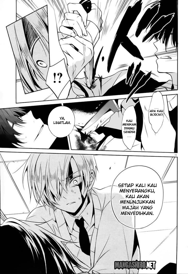 Halaman 12 dari Boku to Senpai no Tekken Kousai Chapter 13