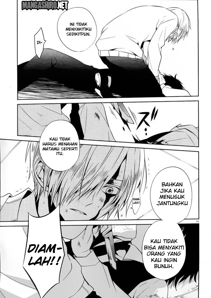 Halaman 14 dari Boku to Senpai no Tekken Kousai Chapter 13