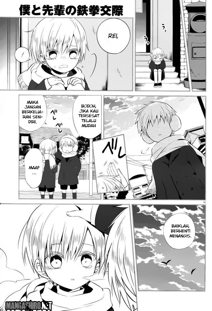 Halaman 16 dari Boku to Senpai no Tekken Kousai Chapter 13