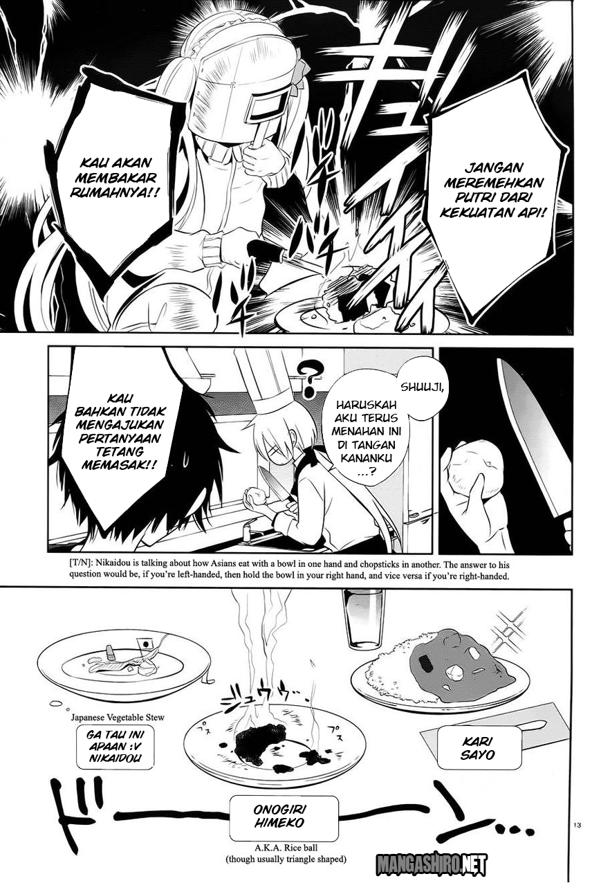 Halaman 13 dari Boku to Senpai no Tekken Kousai Chapter 14