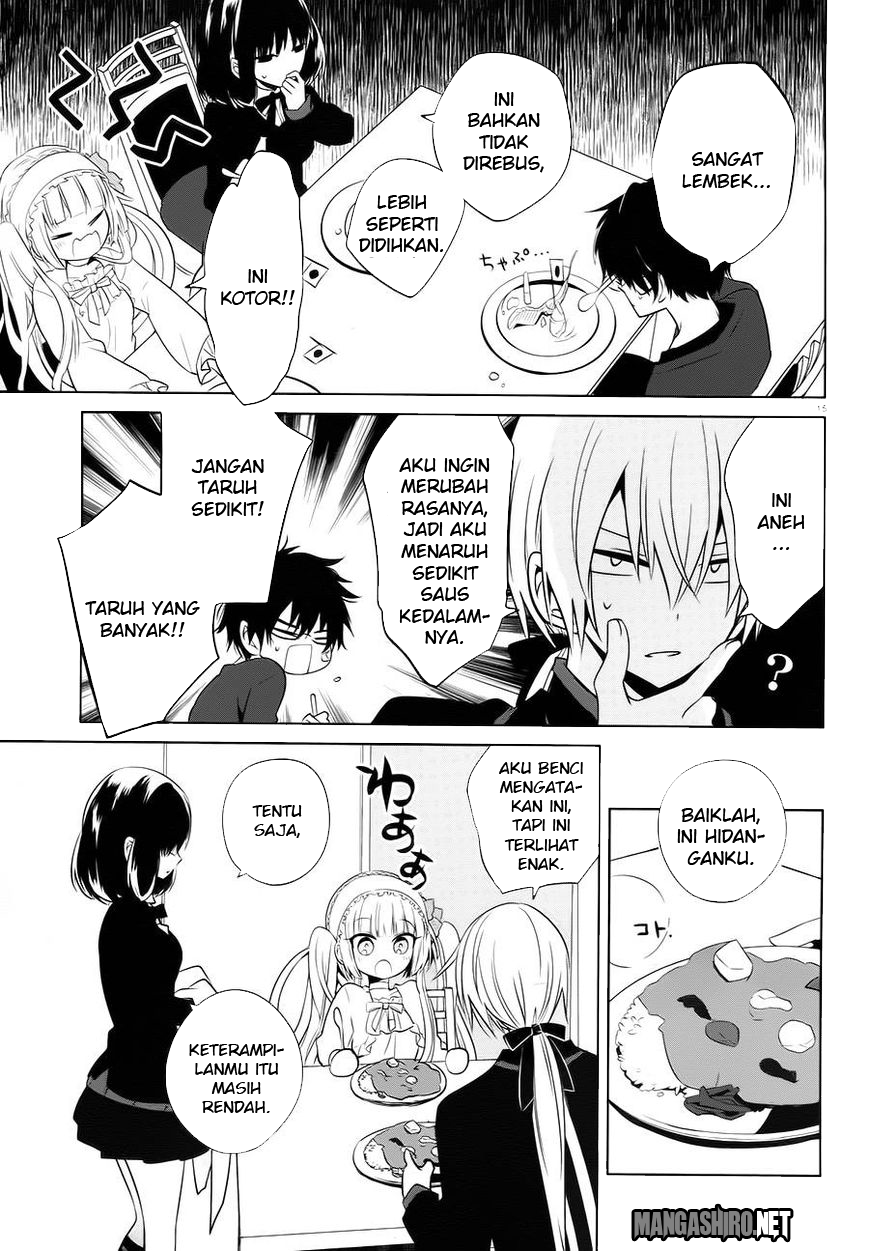 Halaman 15 dari Boku to Senpai no Tekken Kousai Chapter 14