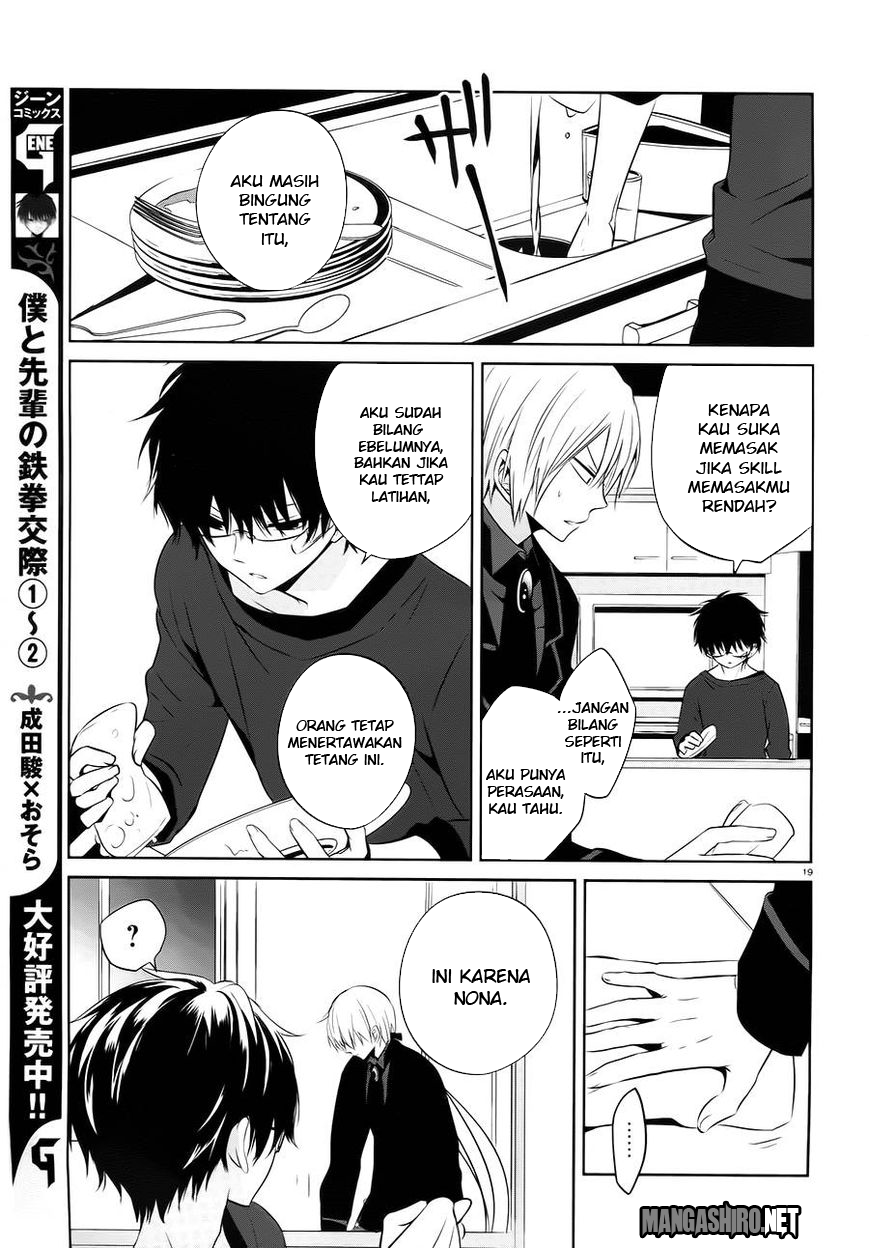 Halaman 19 dari Boku to Senpai no Tekken Kousai Chapter 14