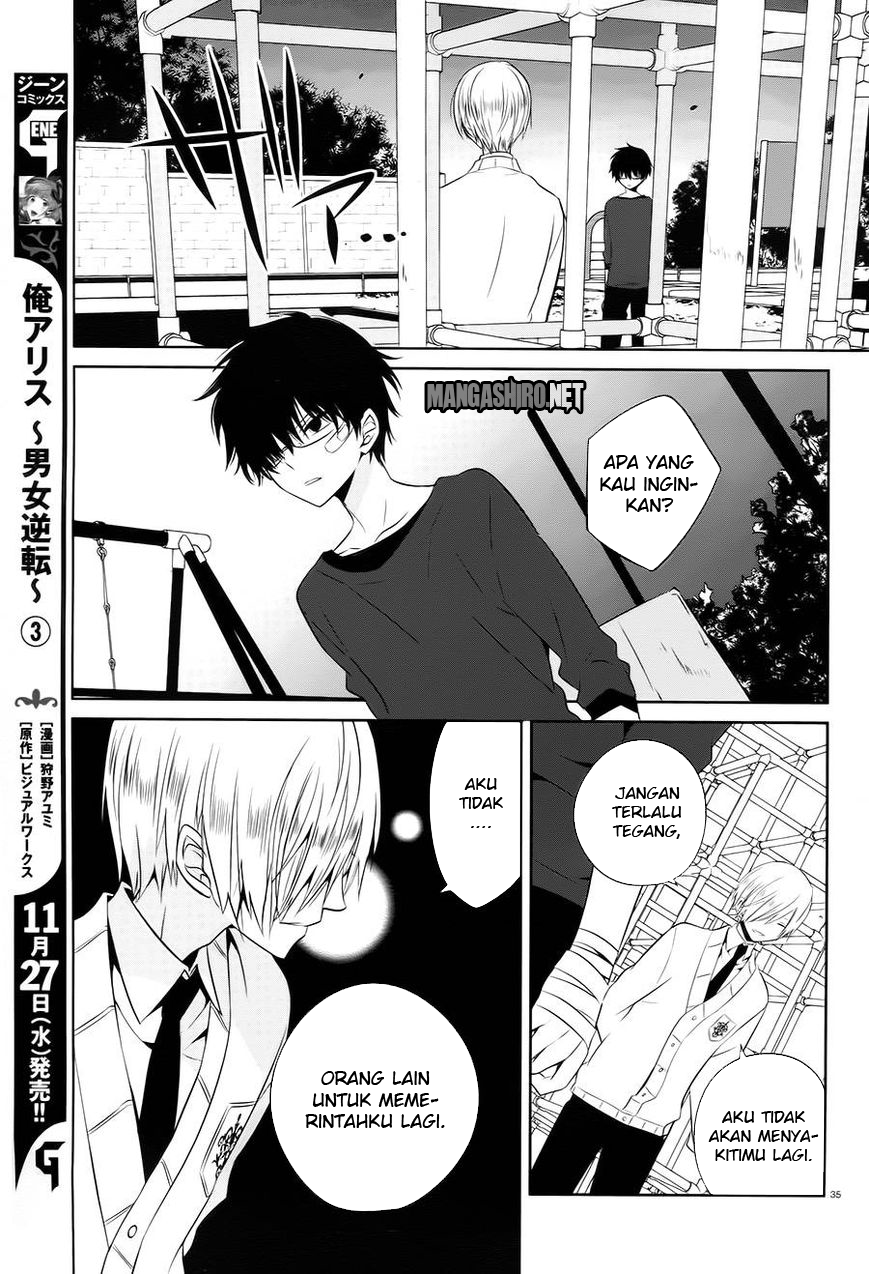 Halaman 35 dari Boku to Senpai no Tekken Kousai Chapter 14