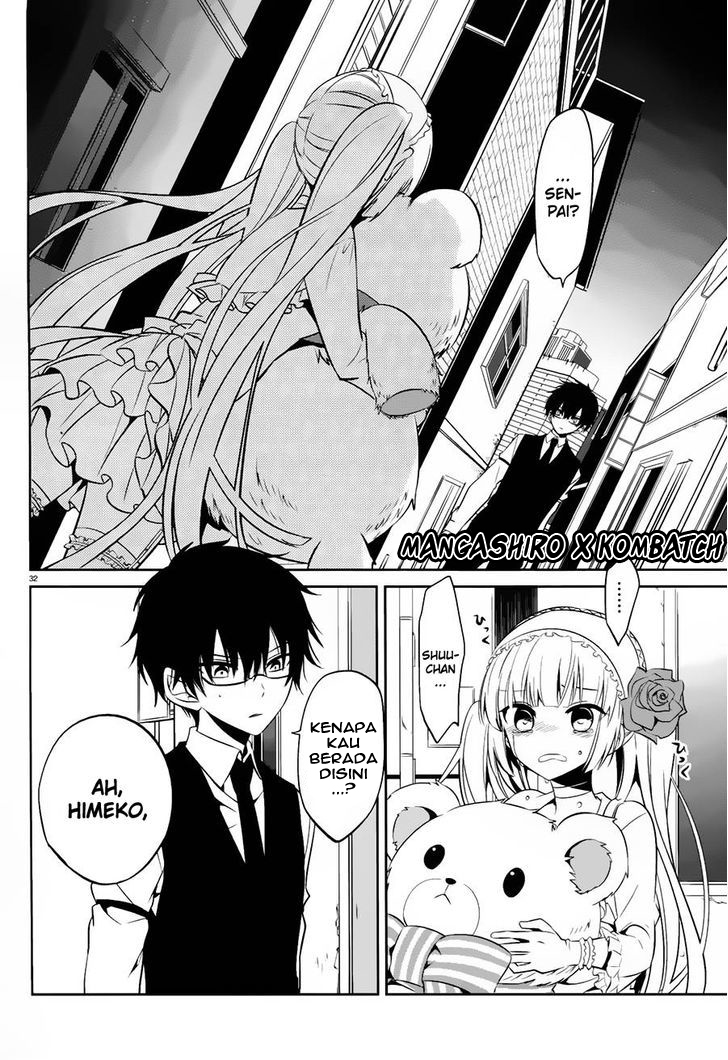 Halaman 32 dari Boku to Senpai no Tekken Kousai Chapter 17
