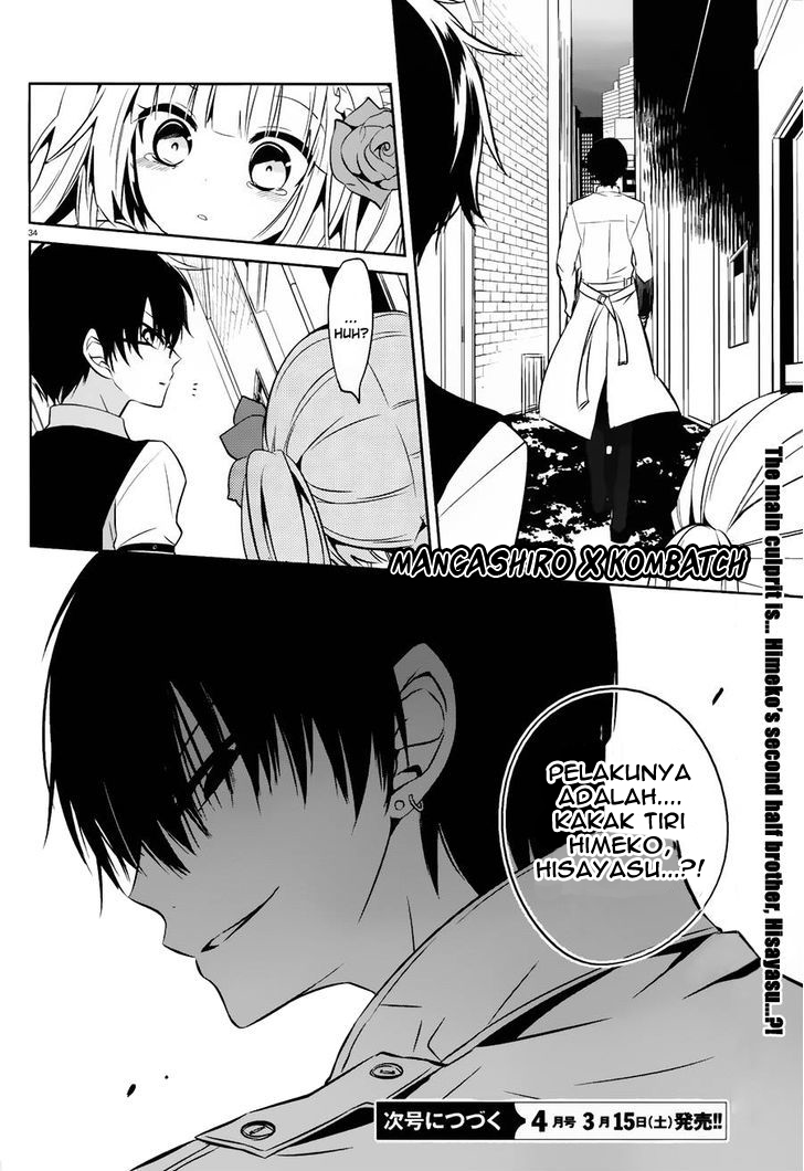 Halaman 34 dari Boku to Senpai no Tekken Kousai Chapter 17