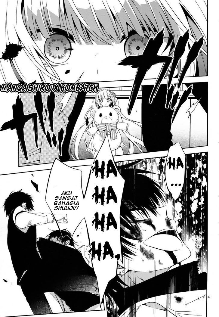 Halaman 28 dari Boku to Senpai no Tekken Kousai Chapter 18