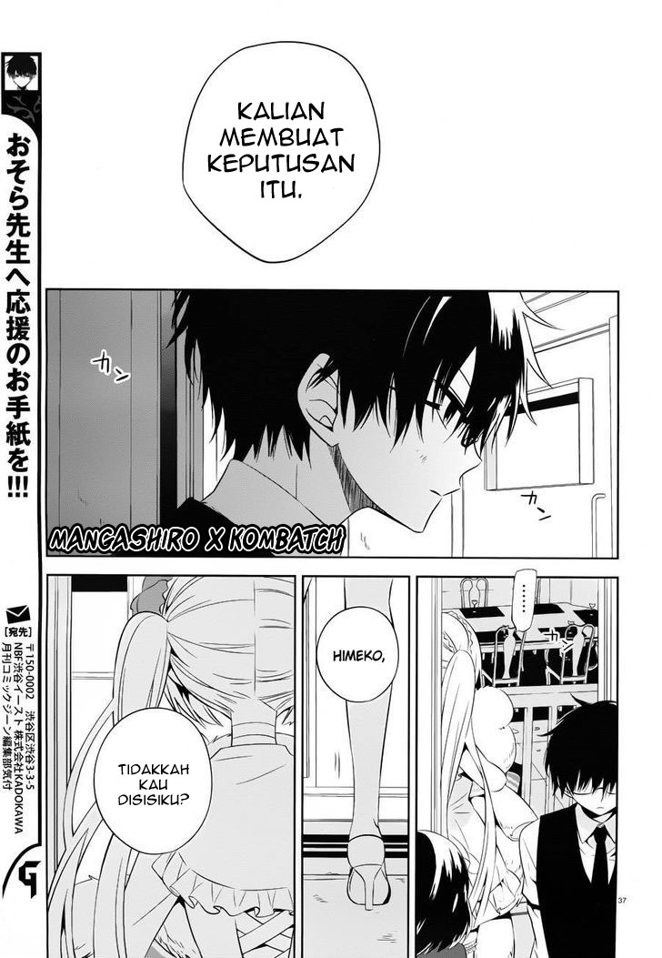 Halaman 38 dari Boku to Senpai no Tekken Kousai Chapter 18