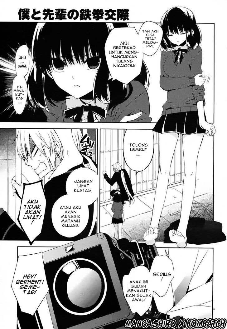 Halaman 6 dari Boku to Senpai no Tekken Kousai Chapter 18