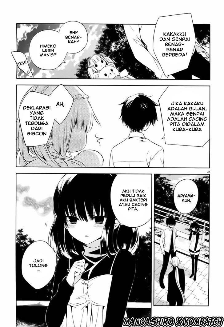 Halaman 24 dari Boku to Senpai no Tekken Kousai Chapter 19