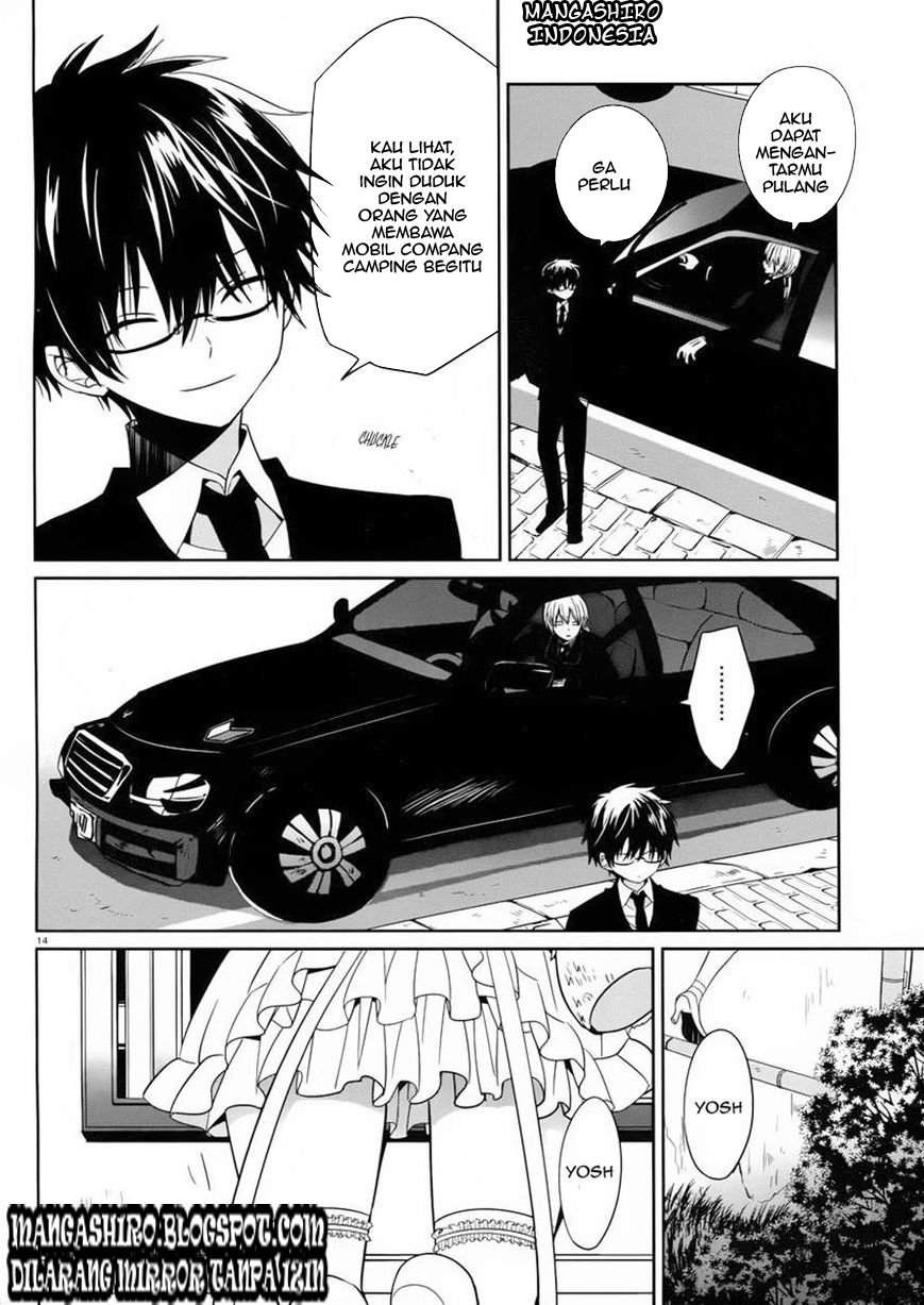 Halaman 14 dari Boku to Senpai no Tekken Kousai Chapter 2
