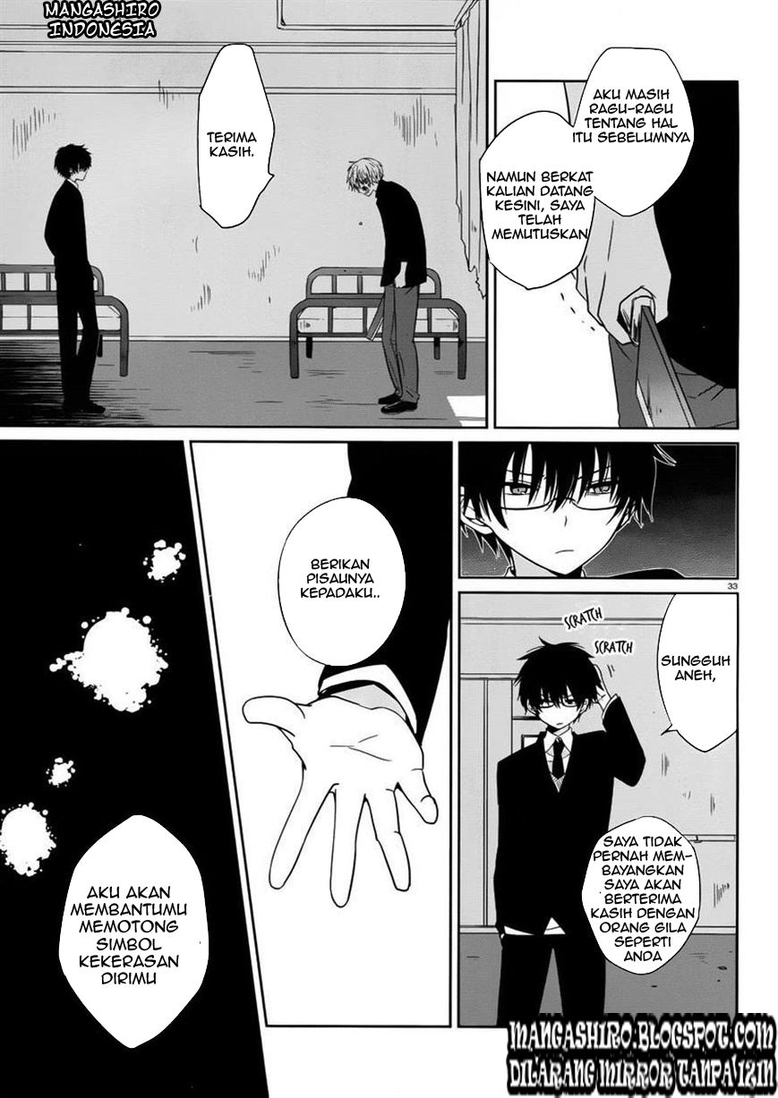 Halaman 33 dari Boku to Senpai no Tekken Kousai Chapter 2