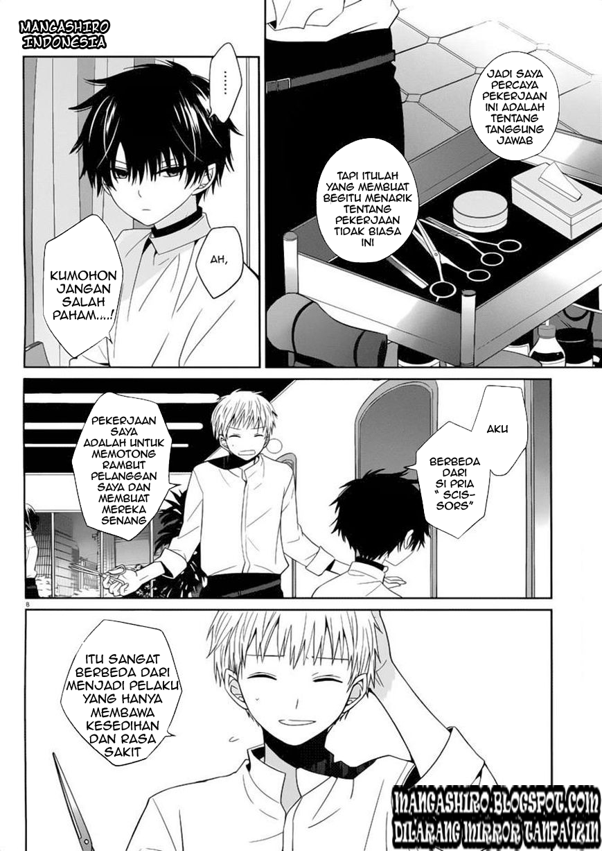 Halaman 8 dari Boku to Senpai no Tekken Kousai Chapter 2
