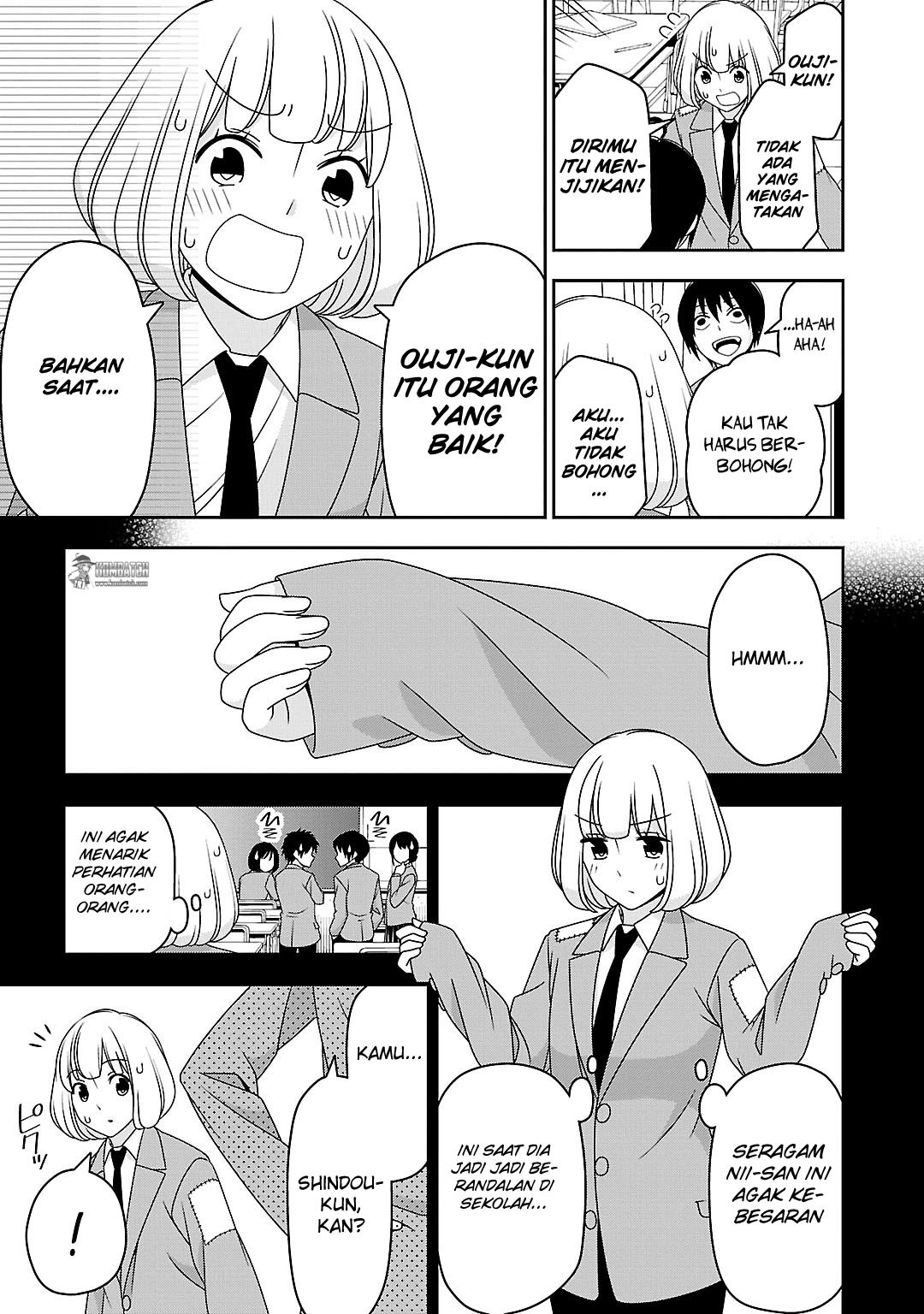 Halaman 6 dari Boku wa Ohime-sama ni Narenai Chapter 11