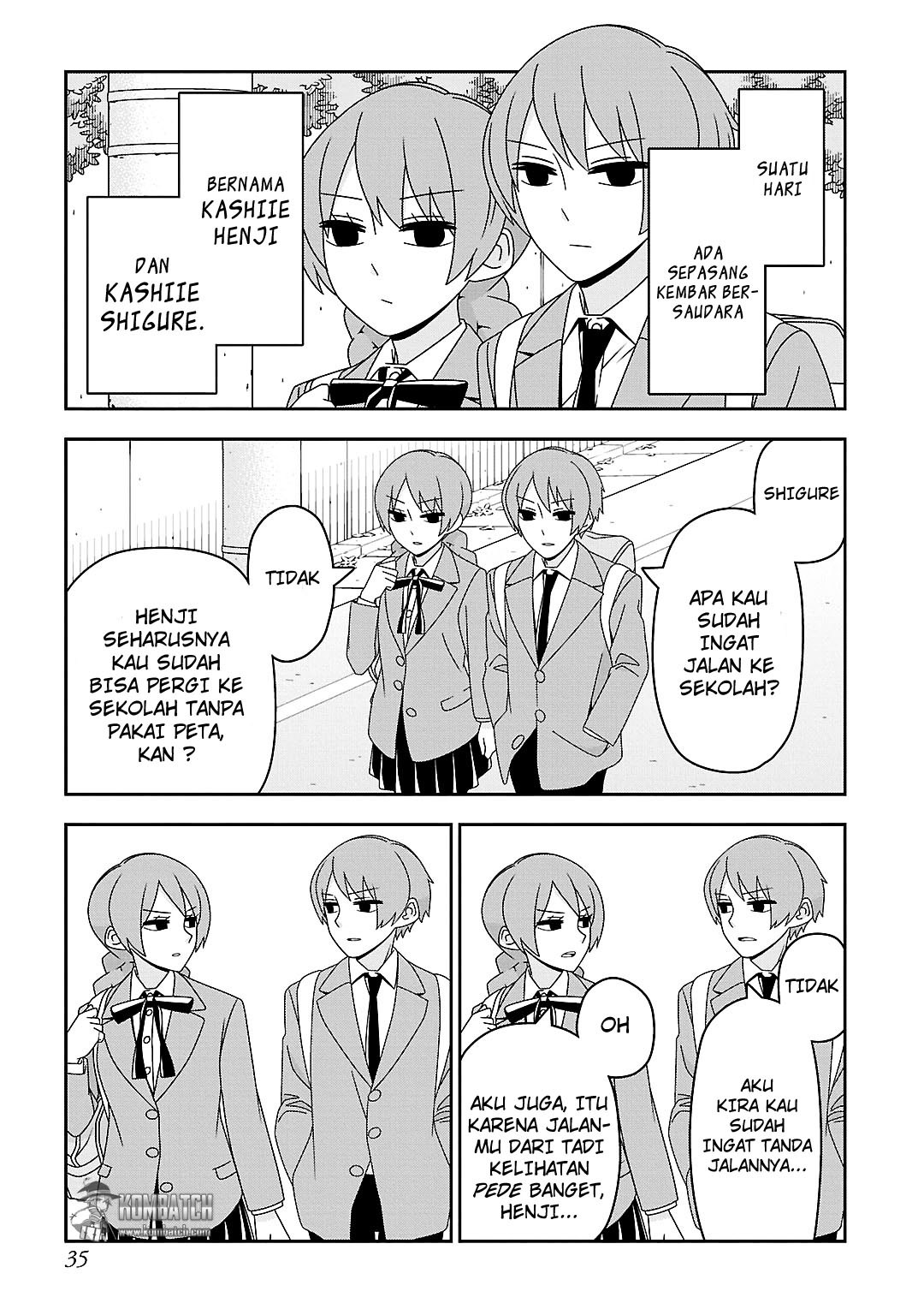 Halaman 2 dari Boku wa Ohime-sama ni Narenai Chapter 13