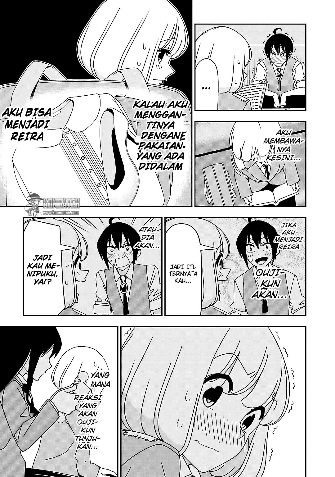 Halaman 10 dari Boku wa Ohime-sama ni Narenai Chapter 15