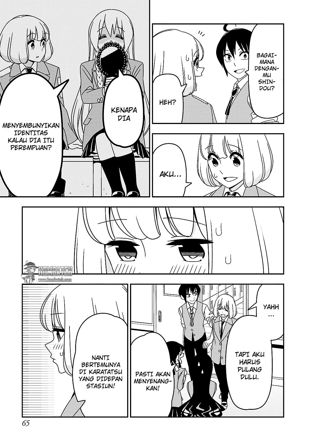 Halaman 6 dari Boku wa Ohime-sama ni Narenai Chapter 15