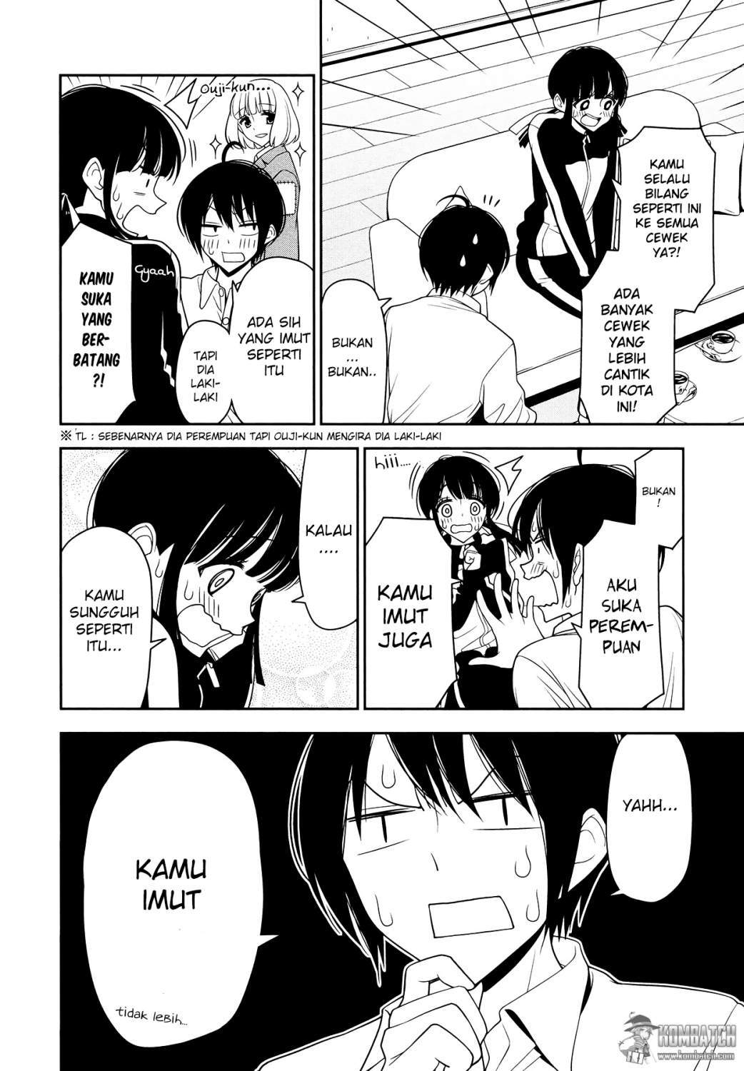 Halaman 9 dari Boku wa Ohime-sama ni Narenai Chapter 3