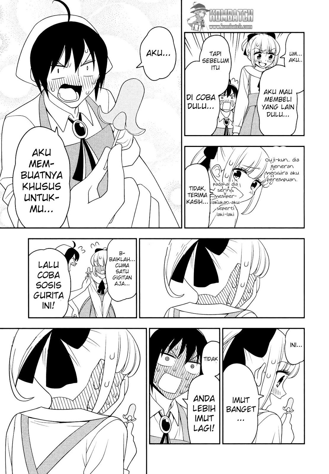 Halaman 7 dari Boku wa Ohime-sama ni Narenai Chapter 4