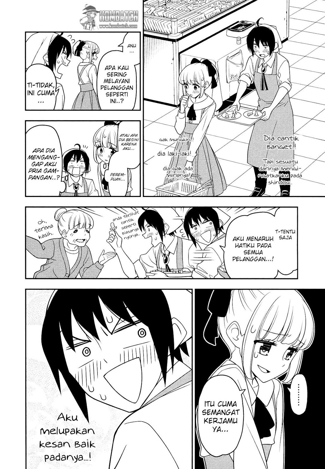 Halaman 8 dari Boku wa Ohime-sama ni Narenai Chapter 4
