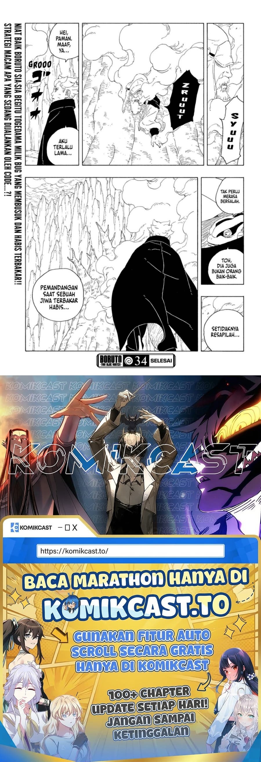 Boruto: Two Blue Vortex chapter 34 halaman 41