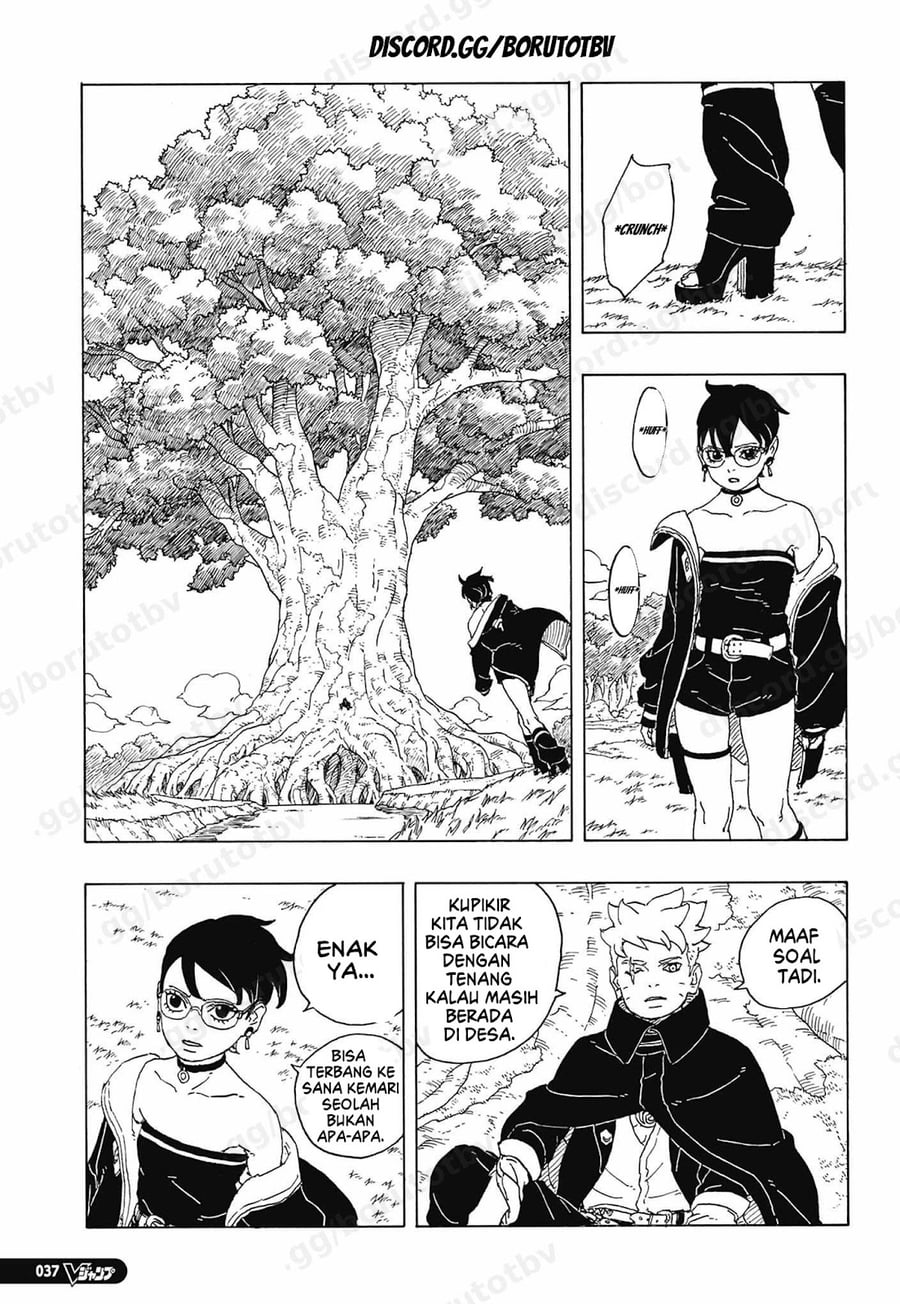 Boruto: Two Blue Vortex chapter 35 halaman 22