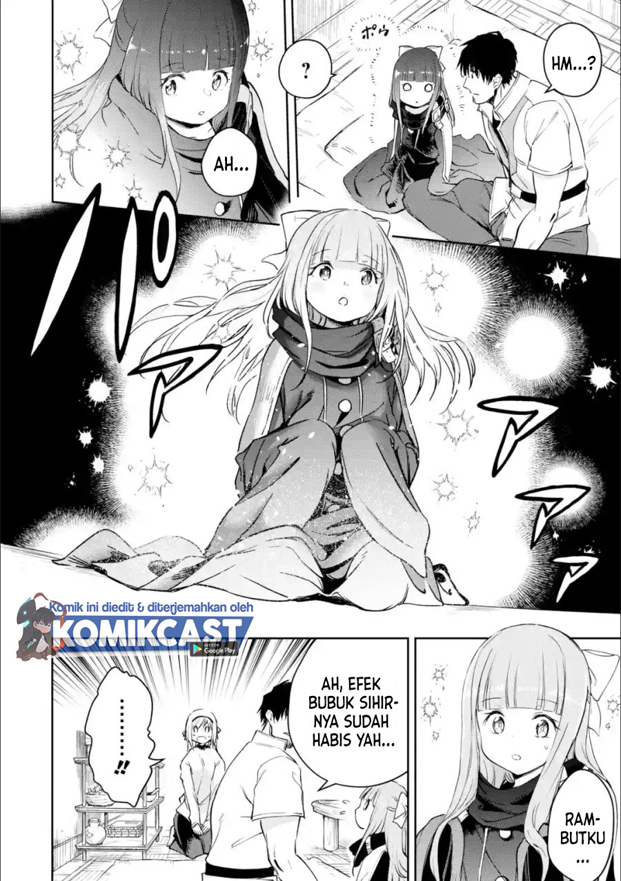 Halaman 11 dari Boukensha License o Hakudatsusareta Ossan Dakedo, Manamusume ga Dekita node Nonbiri Jinsei o Ouka Suru Chapter 27.2