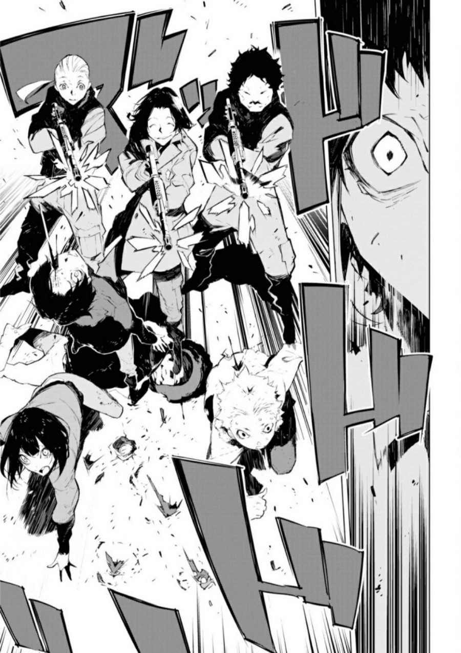 Halaman 18 dari Bungou Stray Dogs: BEAST Chapter 1