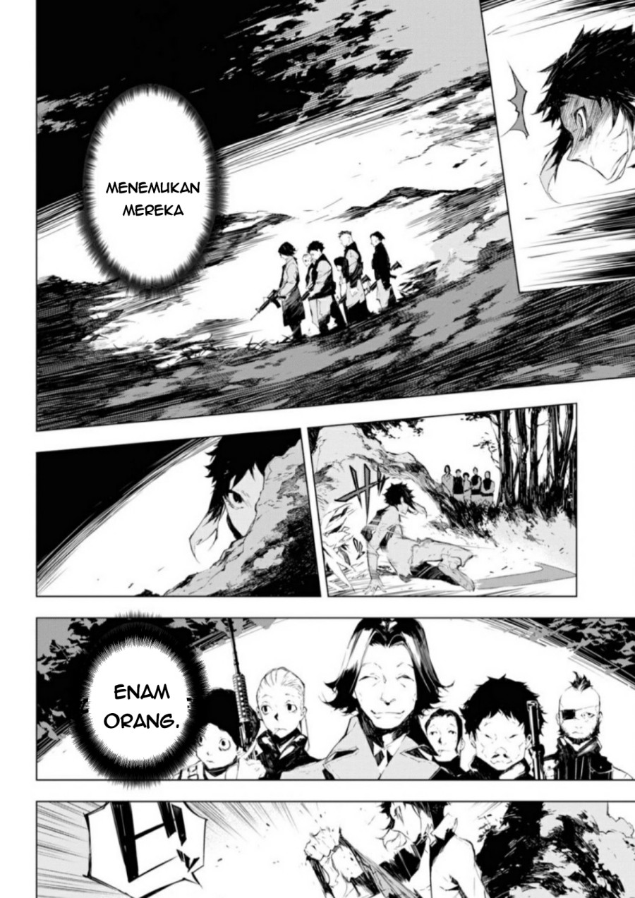 Halaman 25 dari Bungou Stray Dogs: BEAST Chapter 1