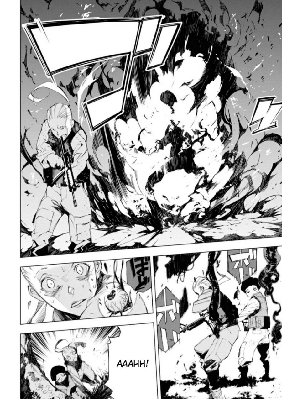 Halaman 35 dari Bungou Stray Dogs: BEAST Chapter 1