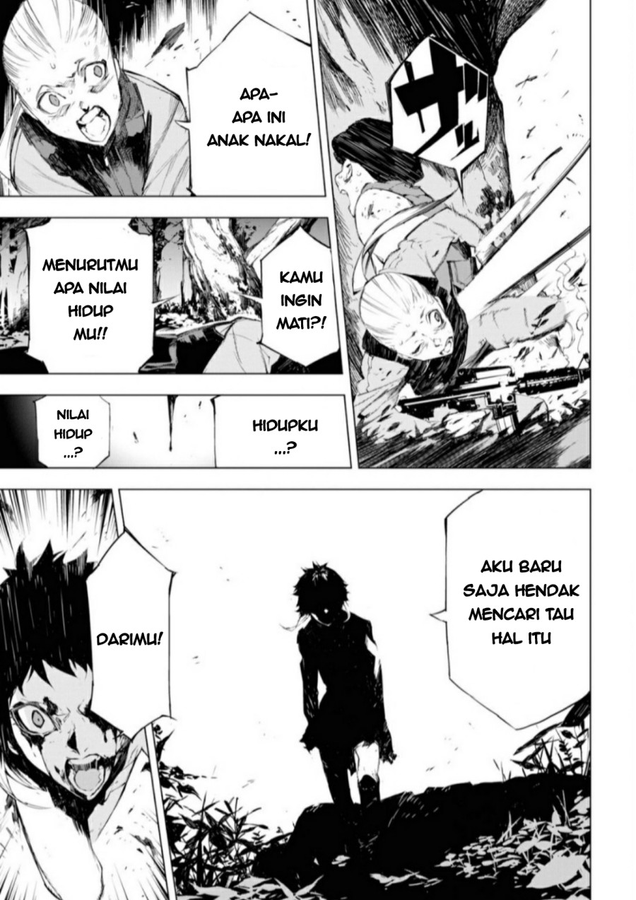 Halaman 36 dari Bungou Stray Dogs: BEAST Chapter 1