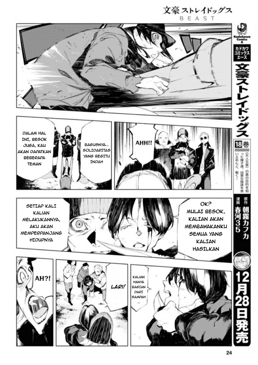 Halaman 9 dari Bungou Stray Dogs: BEAST Chapter 1