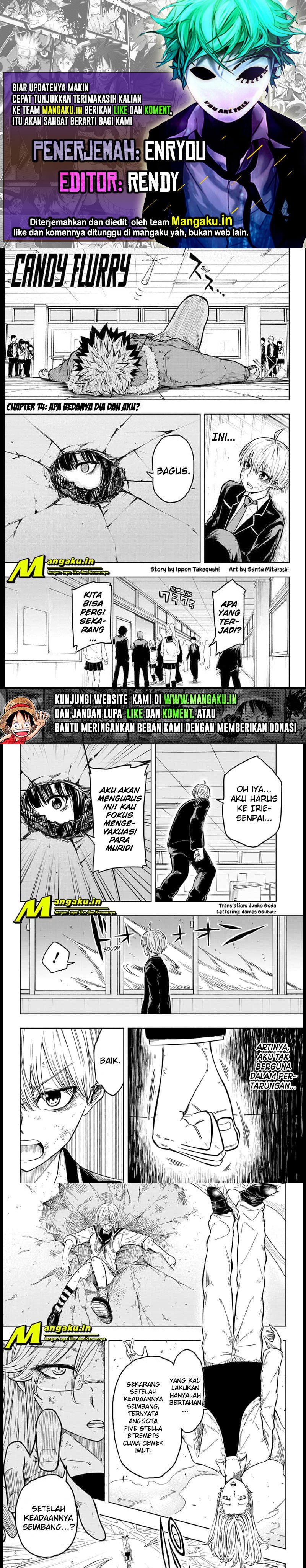 Halaman 1 dari Amenofuru Chapter 14
